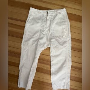 Nili lotan luna pants in white